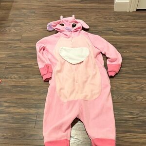Angel from lilo and stitch Hooded Onesie